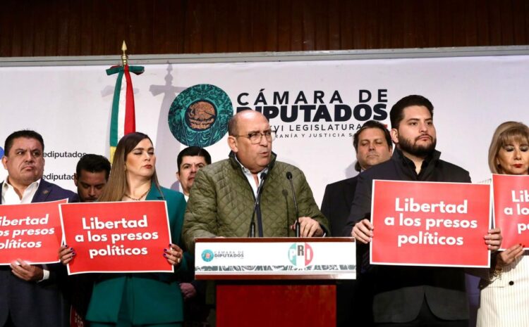  Exigimos libertad de presos políticos, morena encarcela por manifestar ideas: Rubén Moreira