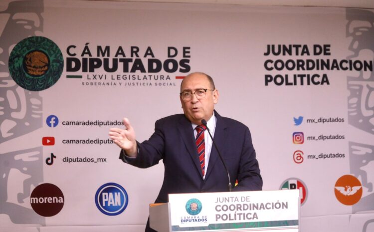  Insiste Rubén Moreira a JUCOPO Comparecencia de titulares de SEMARNAT, PEMEX y SENER por incendios en refinería Dos Bocas